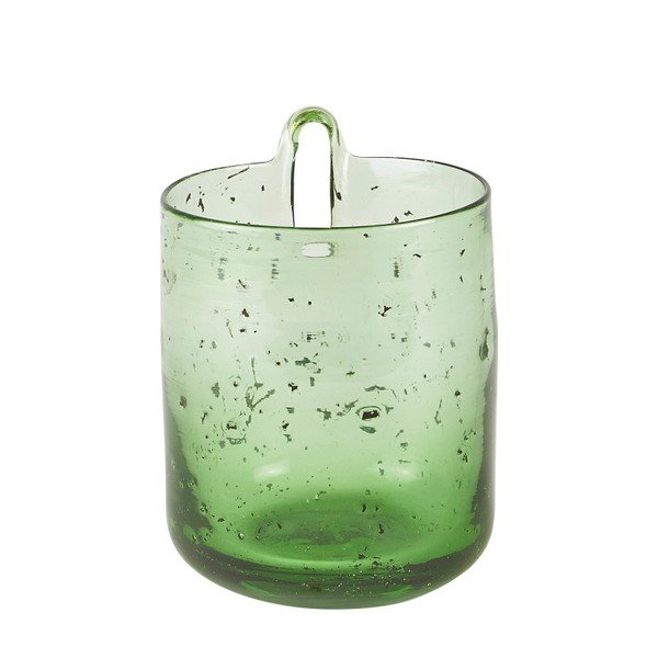 Ghiveci suspendat din sticlă Villa Collection, ∅ 10 cm, verde