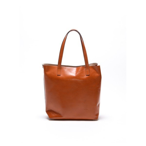 Poșetă din piele Renata Corsi 3001 Cognac-image-3