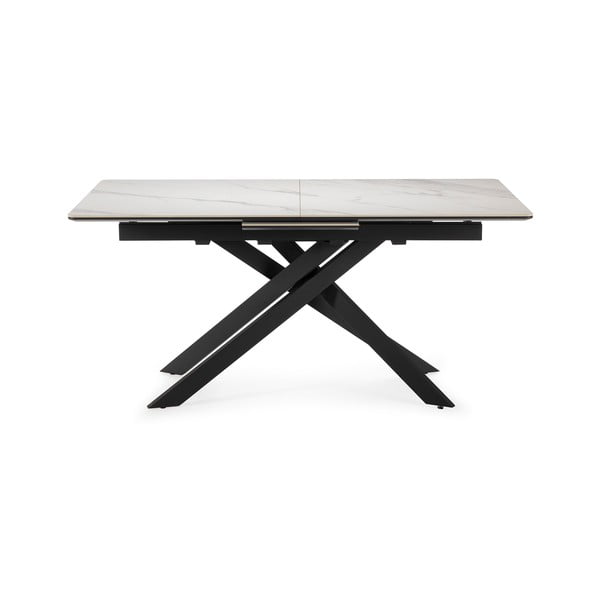 Masă de dining extensibilă cu blat ceramic cu blat suplimentar 89,5x160 cm Belma – Marckeric