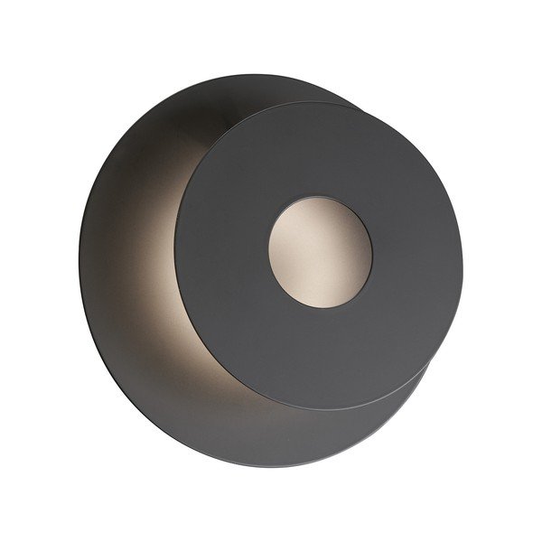 Aplică de perete neagră LED Hennes – Fischer & Honsel