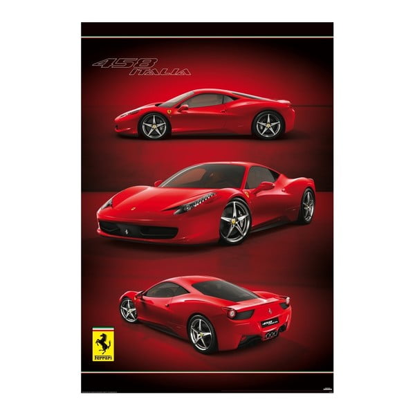 Tapet format mare Red Ferrari, 158 x 232 cm