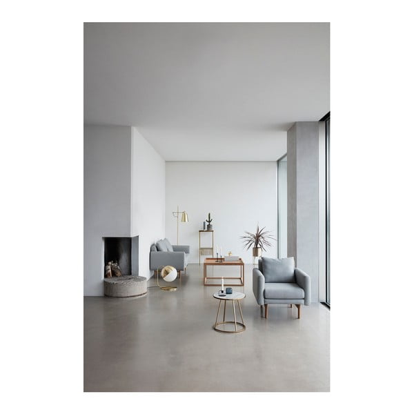 Set 2 ghivece pe piedestal Hübsch Gardo, arămiu-image-2