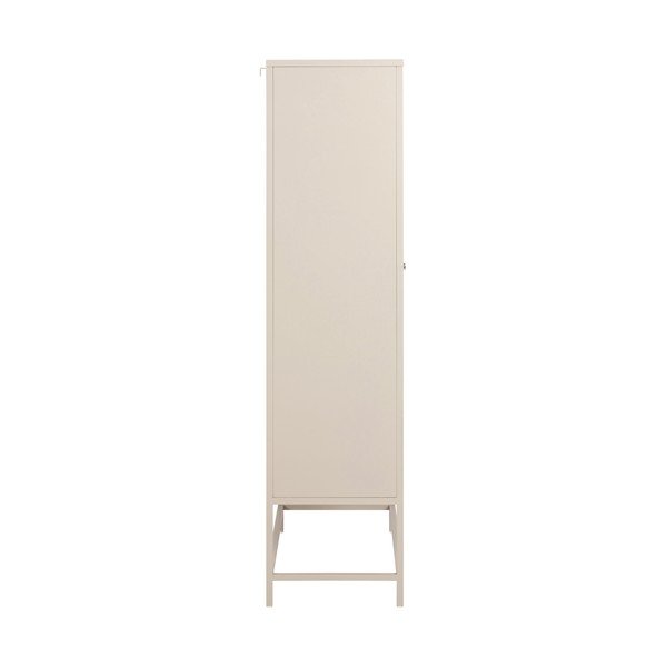 Dulap metalic bej 80x160 cm Newcastle - Actona-image-4