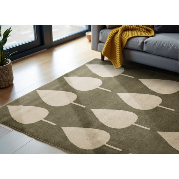 Covor pentru copii kaki 120x170 cm Lovely Leaves – Hanse Home-image-1