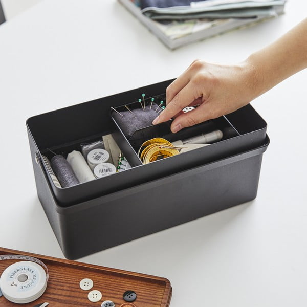 Cutie pentru materiale de cusut Tower - YAMAZAKI-image-3