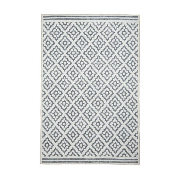 Covor gri lavabil 61x120 cm Coral Grey – Think Rugs