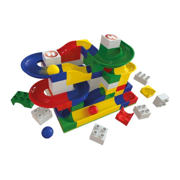 Joc de construcție cu pistă bile Hubelino Starter-image-1