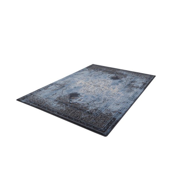 Covor albastru din lână 200x300 cm Difida – Agnella-image-4