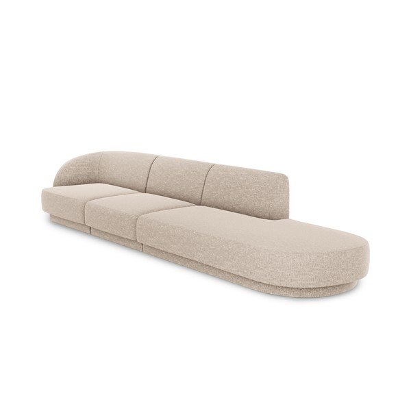 Canapea bej 302 cm Miley – Micadoni Home-image-3