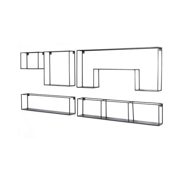 Set 2 rafturi de perete Canett Santo-image-1
