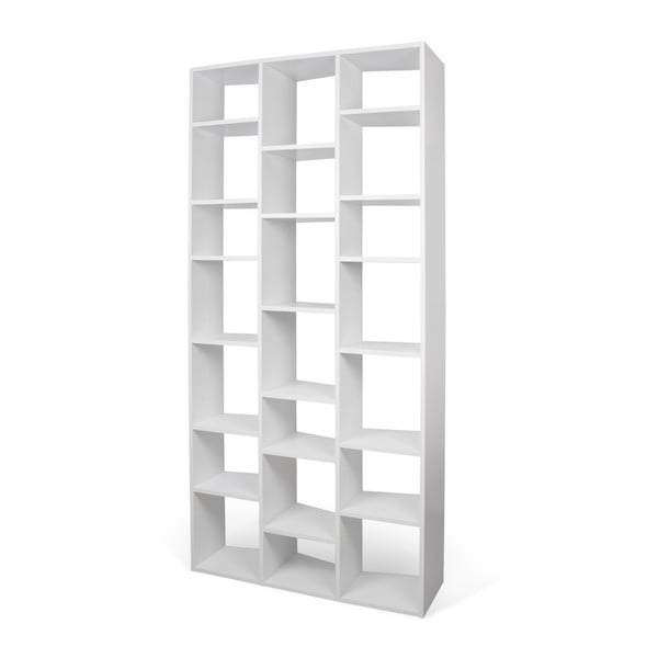 Bibliotecă albă 108x224 cm Valsa – TemaHome-image-2