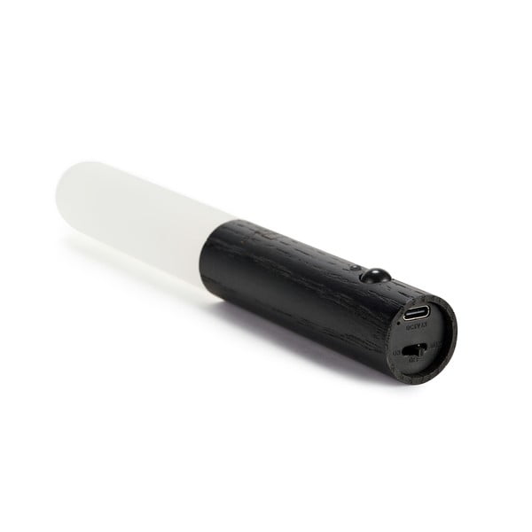 Aplică de perete neagră LED cu USB Baton – Gingko-image-4