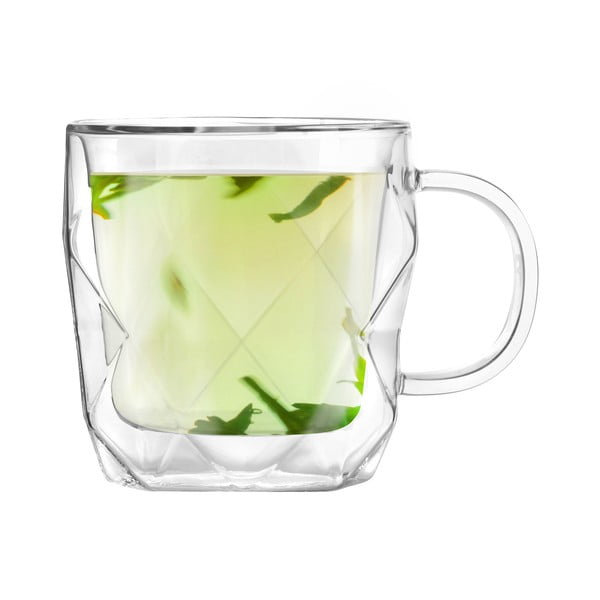 Set de 2 căni de perete dublu Vialli Design Geo, 330 ml-image-3