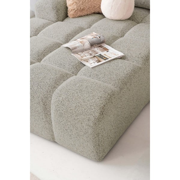 Colțar modular maro deschis extensibil/cu spațiu de depozitare (cu colț pe partea stângă) Lulu – Miuform-image-4