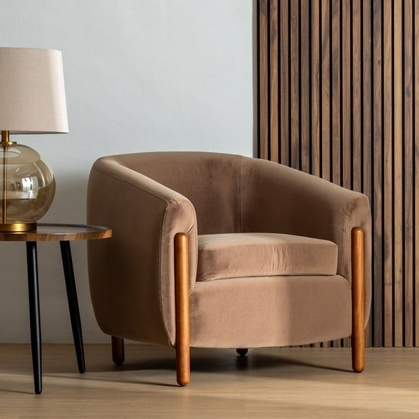 Fotoliu maro deschis – Ixia-image-1