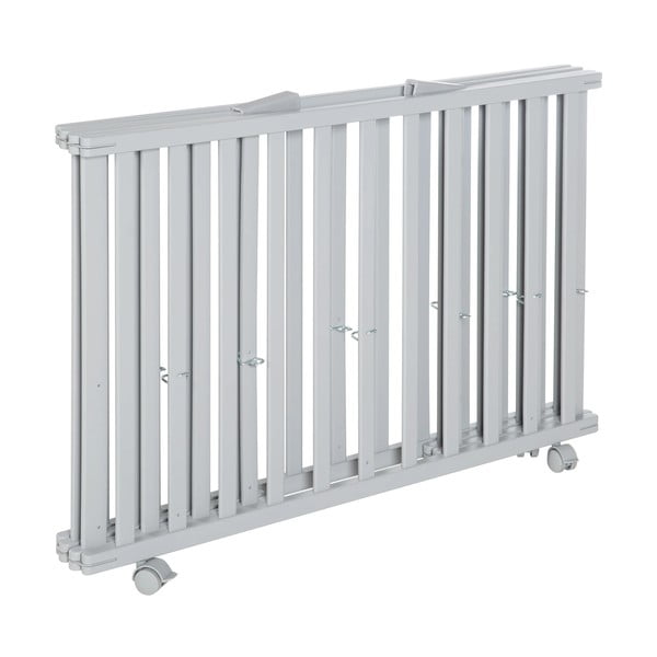 Țarc pentru copii gri 100x75 cm – Roba-image-2