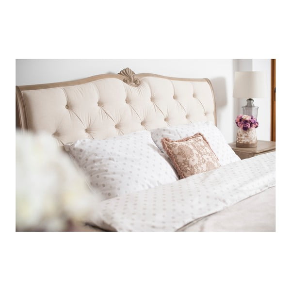 Pat din lemn de mesteacăn Livin Hill Venezia, 180 x 200, bej-image-4