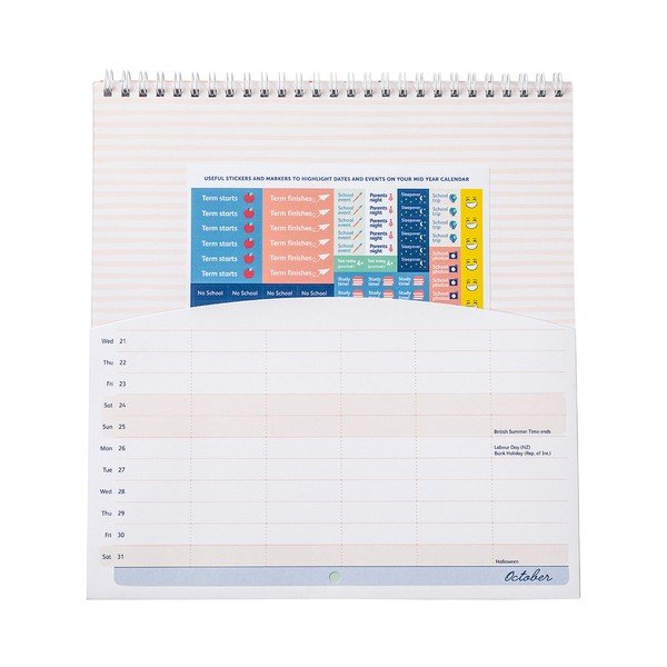 Calendar de perete din august 2020 până în august 2021 Busy B Mid-image-1