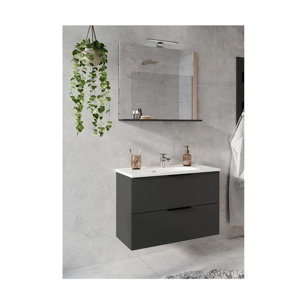 Set mobilă de baie gri antracit Crandon – Germania-image-2