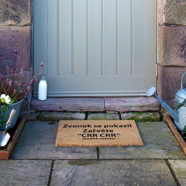 Covoraș de intrare din fibre de nucă de cocos 40x60 cm Crr Crr – Artsy Doormats-image-4