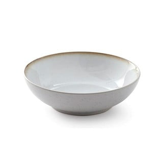 Bol din gresie pentru salată Bitz Basics Cream, ⌀ 24 cm, crem