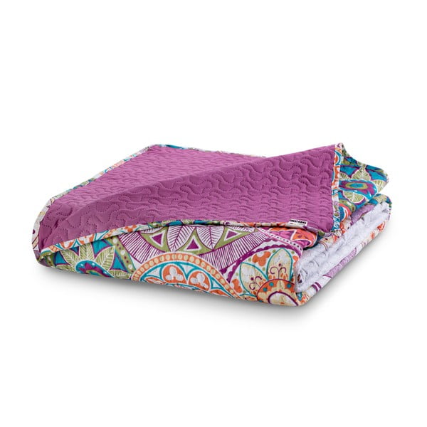 Cuvertură cu 2 fețe din microfibră DecoKing Bibi, 170 x 270 cm, roz-image-3