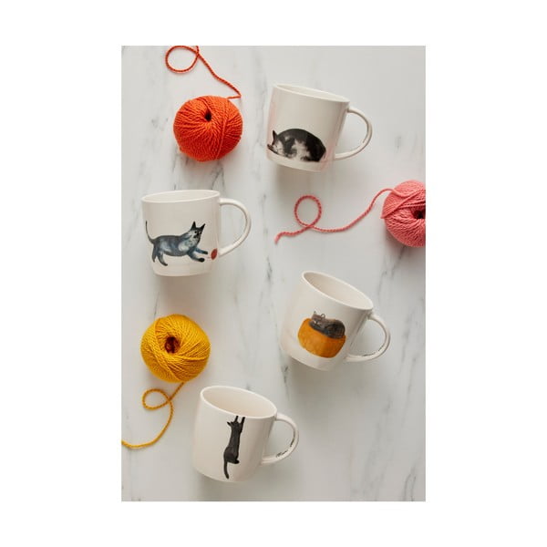 Cană albă din porțelan 400 ml Best Feline Friends – Maxwell & Williams-image-1