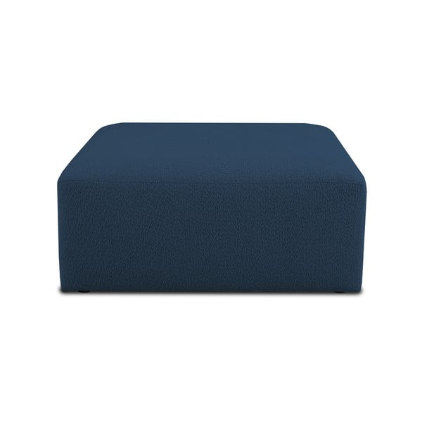 Modul pentru canapea albastru închis cu tapițerie din stofă bouclé Roxy – Scandic