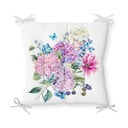 Pernă pentru scaun cu amestec de bumbac Minimalist Cushion Covers Bouquet, 40 x 40 cm