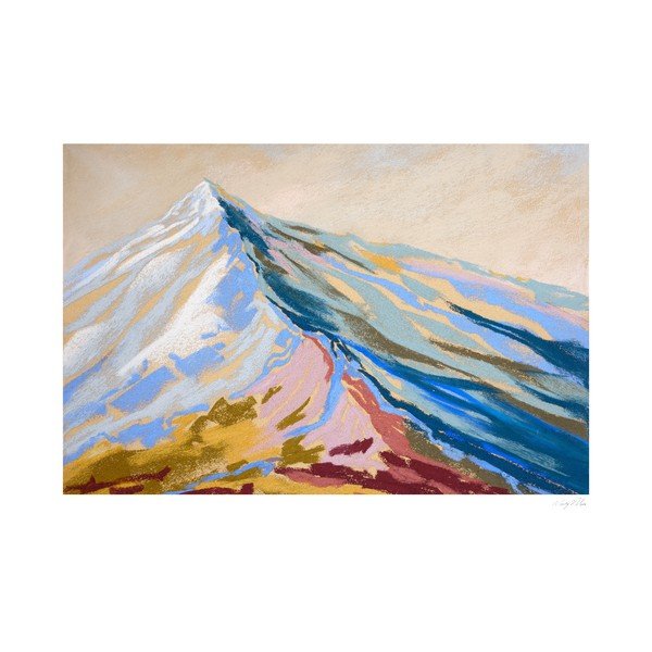 Poster 70x50 cm Velvet Peak III – Mandy Maria – The Poster Club