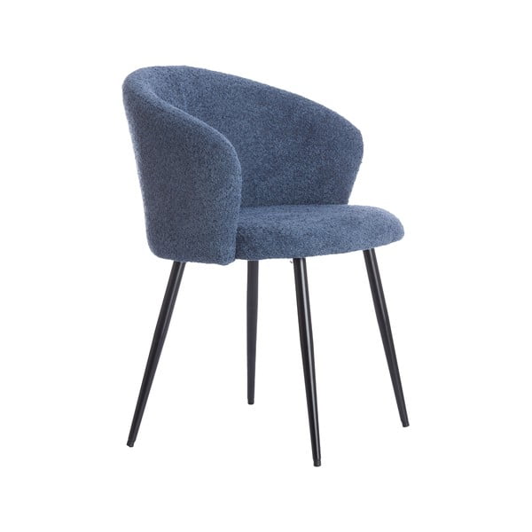 Set de scaune de sufragerie albastru 2 buc. din metal Radaja – Light & Living