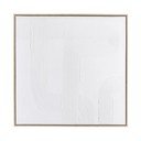 Tablou pictat manual cu ramă/pe pânză 83x83 cm Texture – Bizzotto