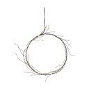 Decorațiune luminoasă neagră ø 24 cm  de  Crăciun Nike – Star Trading