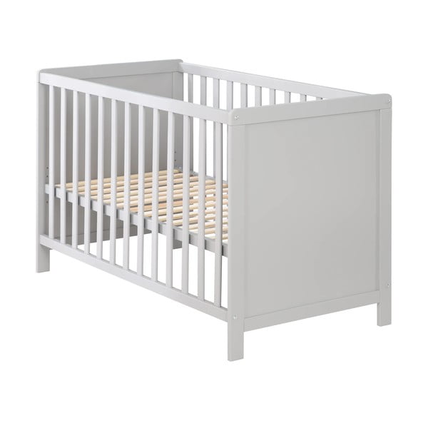 Pătuț gri deschis 60x120 cm – Roba-image-2