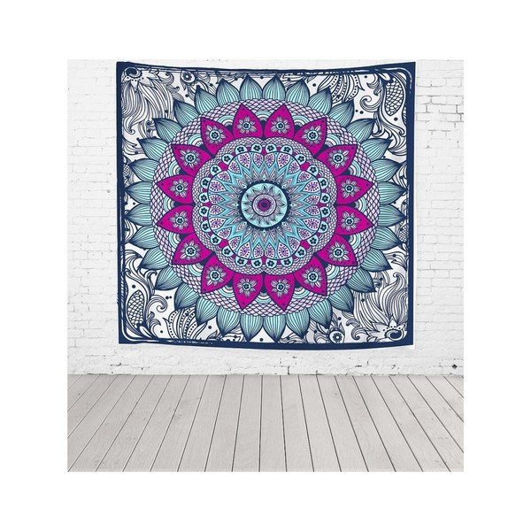 Tapiserie 140x140 cm Blue Dreamcatcher – Really Nice Things-image-2