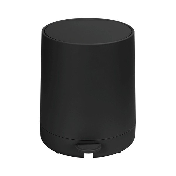 Coș de gunoi negru cu pedală din plastic 5 l Fablo – Wenko