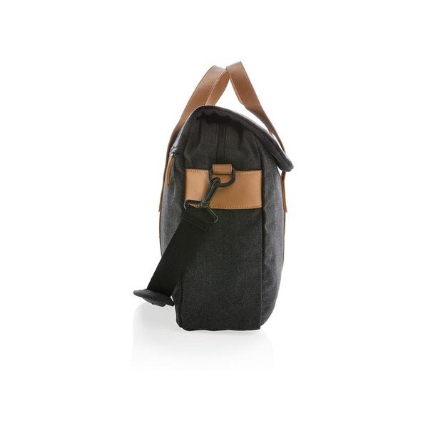 Geantă din pânză pentru laptop 15,6'' XD Collection, 16 l, negru-image-2