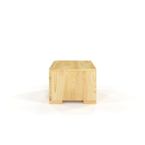 Masă de noptieră din lemn de pin Skandica Sandemo-image-1