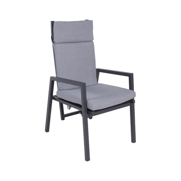 Scaun de grădină gri din metal Sintra – Garden Pleasure