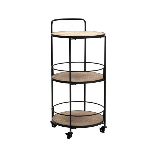 Măsuță de servire cu roți din metal 41,5x40 cm Arex – Mauro Ferretti