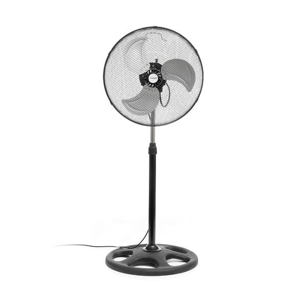 Ventilator cu stativ InnovaGoods, ø 45 cm, negru