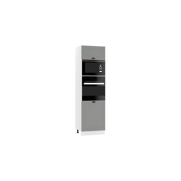 Dulap de bucătărie pentru cuptor și cuptor cu microunde încorporat înalt (lățime 60 cm) Kai – STOLKAR
