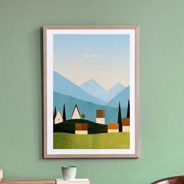 Poster 50x70 cm Tatry – Travelposter-image-1