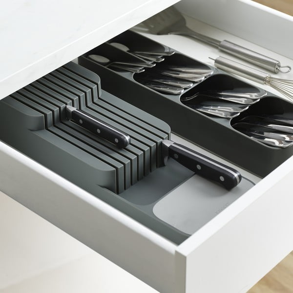 Organizator pentru cuțite din plastic Duo – Joseph Joseph-image-1