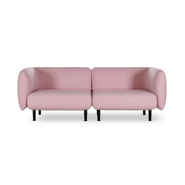 Canapea Softline Elle, 230 cm, roz