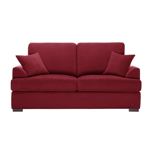 Canapea cu 2 locuri Jalouse Maison Irina, roșu