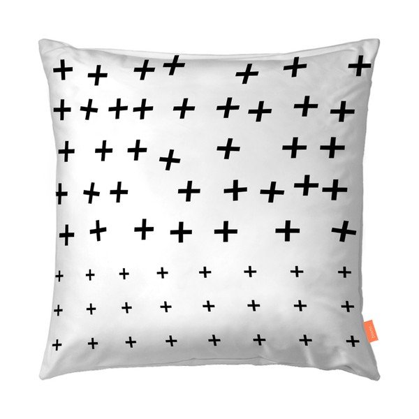 Set 2 huse de pernă din bumbac Blanc Hope, 50 x 50 cm-image-2