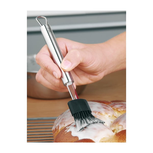 Pensulă bucătărie cu mâner din oțel inoxidabil WMF Cromargan® Profi Plus, negru-image-2