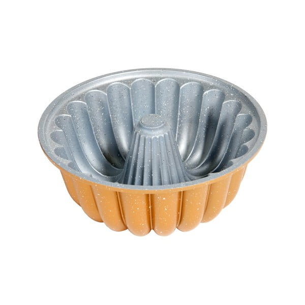 Formă de copt din aluminiu turnat Bonami Selection Lotus, auriu-image-4