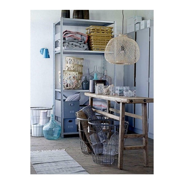 Lustră în culoare naturală cu abajur din bambus ø 42 cm Rodi – Bloomingville-image-3